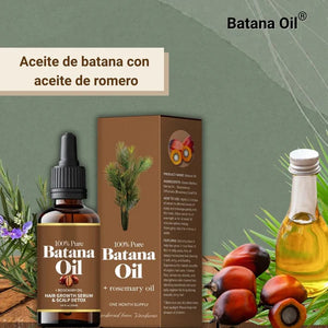 2X1 ACEITE DE BATANA PARA EL CRECIMIENTO DEL CABELLO 💆🏻‍♂️🌿