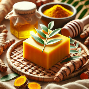 JABÓN DE CÚRCUMA 2 X 1  | 100% orgánico🌿