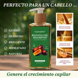 SHAMPOO CON ACEITE BATANA Y ROMERO | 100% NATURAL 🌿
